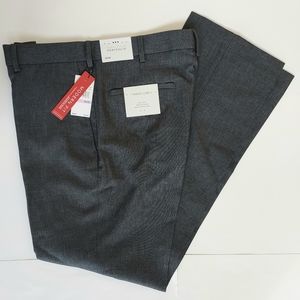 NWT Perry Ellis Portfolio Travel Luxe Modern Fit Mens Gray Dress Pants 32x30